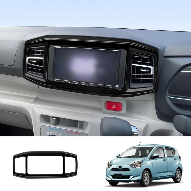RHD FOR DAIHATSU MIRA 2017-2025 ABS car front dashboard center Console Decoration Frame navigation center air vent panle cover