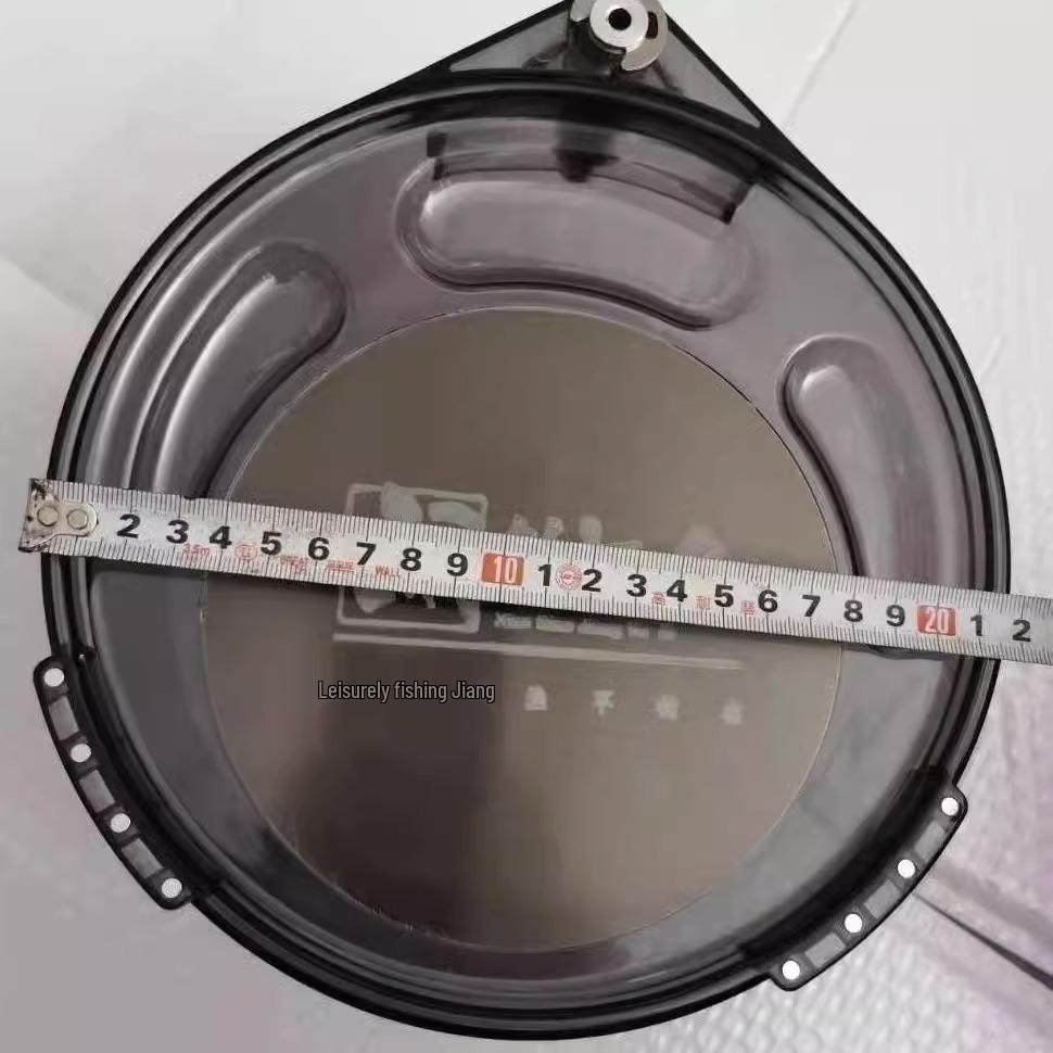 

Полностью магнитный углубленный лоток для приманки с крышкой - Прочная, утолщенная конструкция для универсальной посадки на рыболовный стул-ящик, черный 22 cm Half Cover