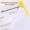 Waterproof A4 Document Organizer Angled-cut Student File Folder  Stationery