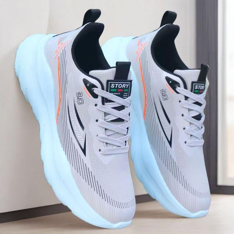 Herre Høye Sporty Basketball Sneakers - Trendy Vår Fritidssko