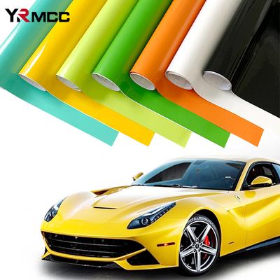 Auto Glänzende Wrap Aufkleber Farbwechsel Vinyl Folie Karosserie Farbe Schutz Dekoration Wrapping Automobil Zubehör