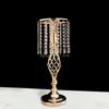 24TE Crystal Tassel Beads Holder Flower Vase Holder Ornament Home Decor for Wedding Table Centerpieces Birthday Party