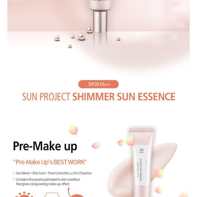 THANK YOU FARMER - Sun Project Shimmer Sun Essence SPF30 PA++ 40ml