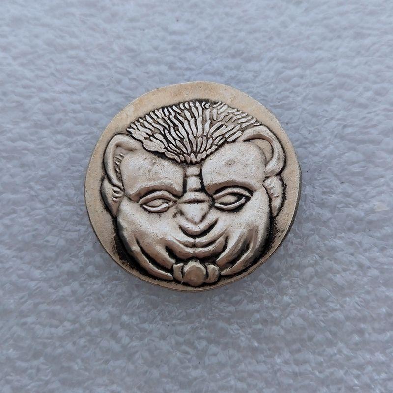 Ретро греческие памятные монеты, серебряные доллары, латунь с серебряным покрытием, иностранные памятные монеты, антикварные изделия ручной работы