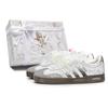 VL COURT 2.0 Abend Schmetterling Abriebfest Abriebfest Niedrig geschnitten Skateboard Schuhe Unisex Weiß HQ1802(TeamM-S-BOX)