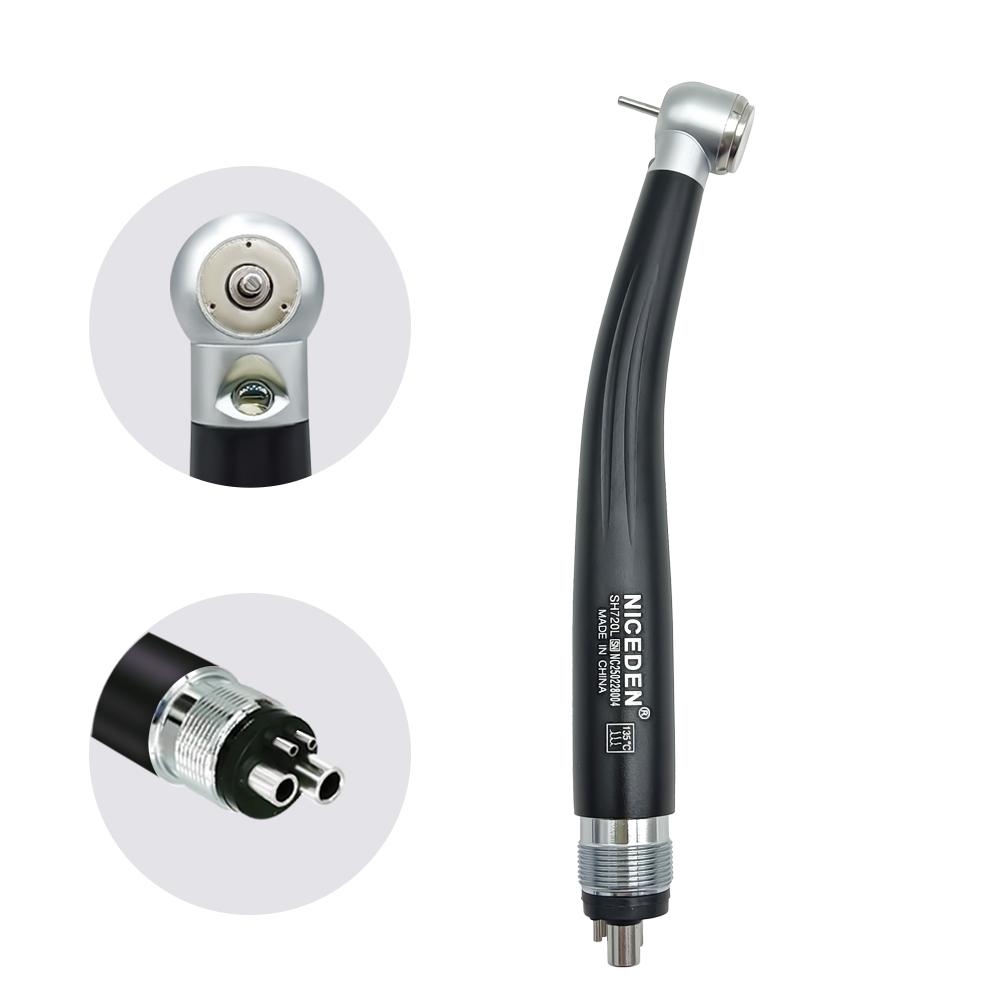 Colorful Dental High Speed Handpiece Dental Equipment Air Tubine Max Style Push Button Type or Key Type Contra Angle