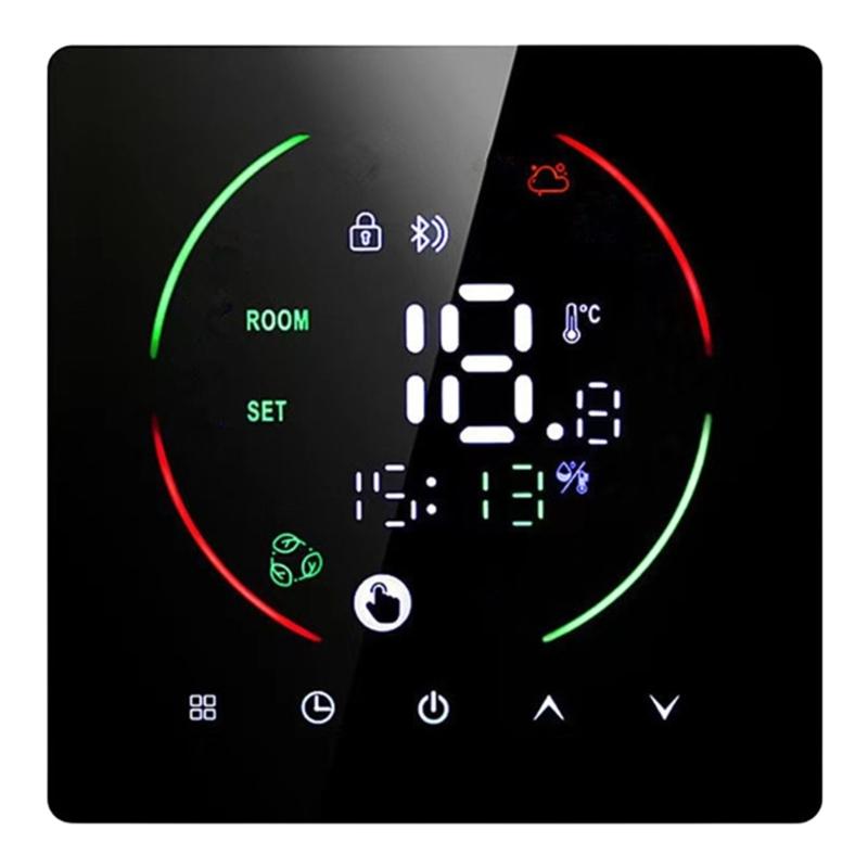 16A Intelligent Thermostat Temperature Controller LCD Display Touch Screen 7 Day Programmable Thermostats App Control