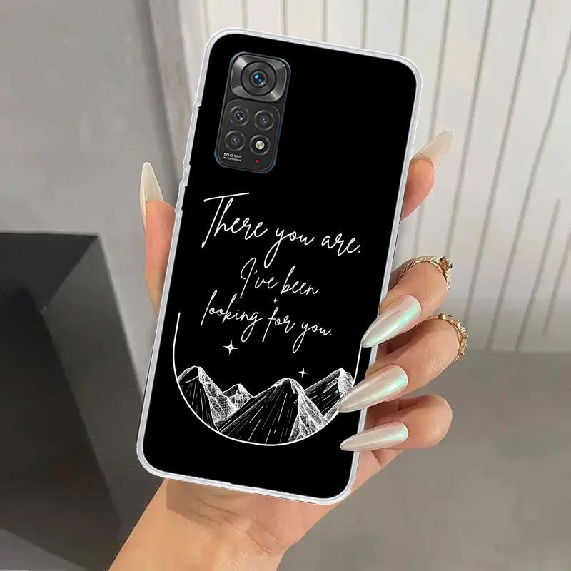 A Court of Mist Fury Sarah J Maas Phone Case for Xiaomi Redmi Note 15 14 14S 13 12S 12 Pro 11S 11 Plus 11T 11E 10S Soft Funda Pr