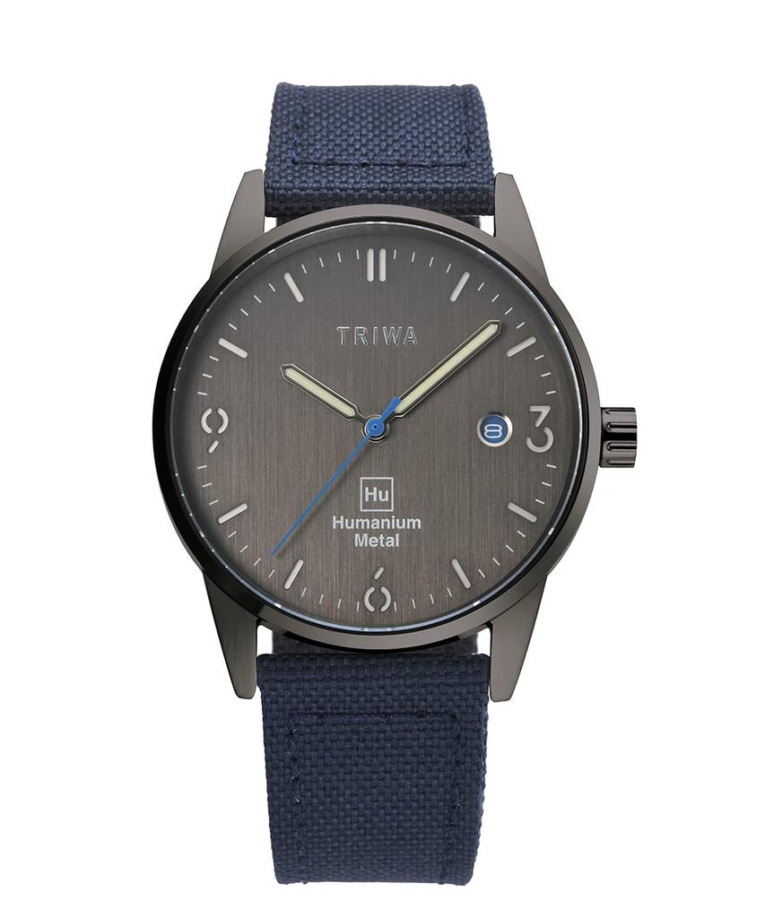 Watch HUMANIUM TIME FOR PIECE Recycled Canvas Strap Genuine Imported Product Sweden Nordic Design TRIWA/Triwa Men's & Women's (Unisex) HU39GB-CL080701