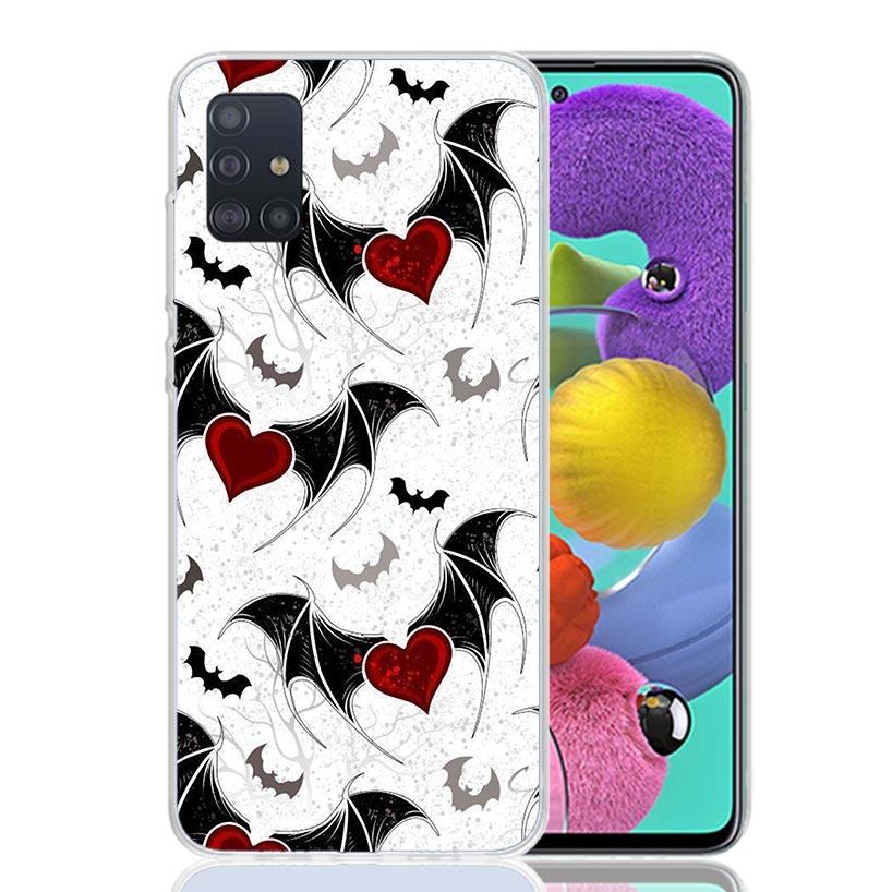 Gothic Vampire Scarlet Art Phone Case For Samsung Galaxy A52 A32 A22 A12 A02S A50S A30S A51 A31 AA71 Note 20 Ultra 10 S10 Plus G