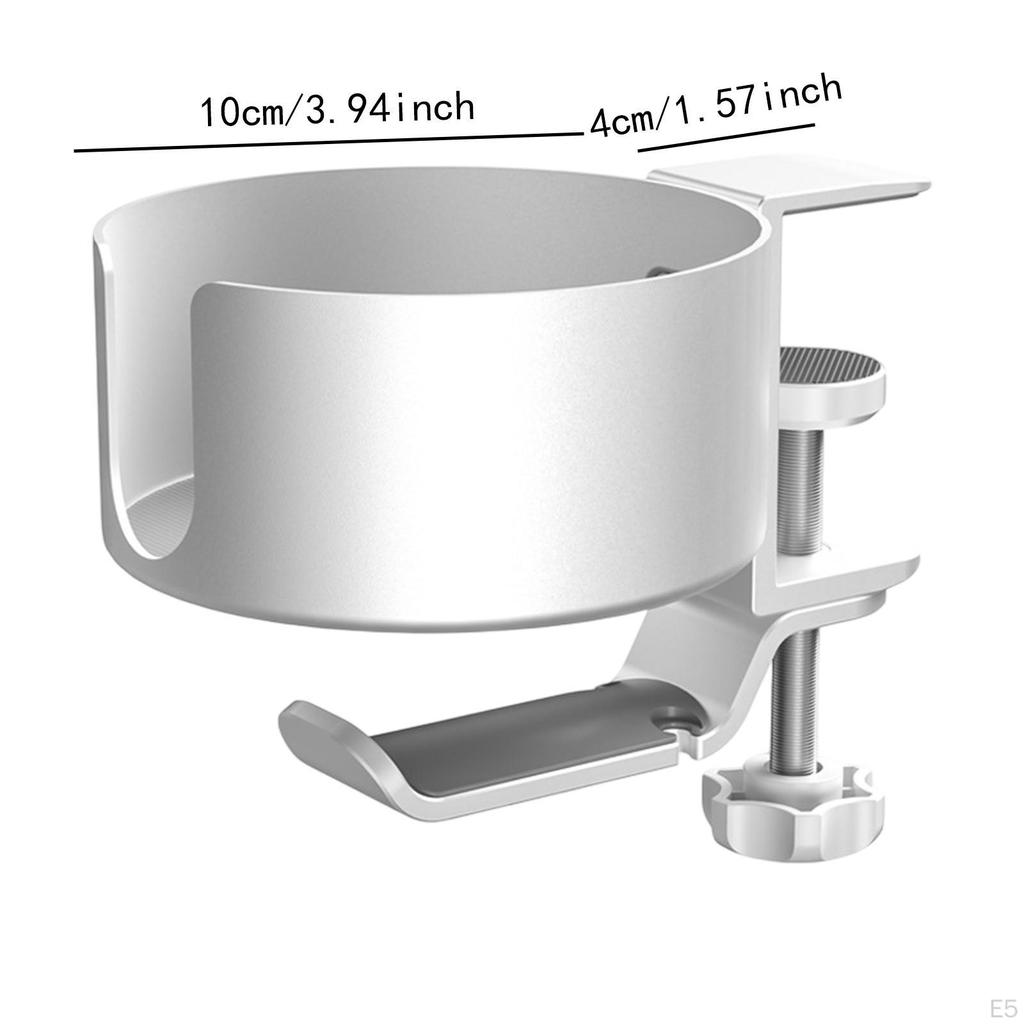 Desk Cup Holder ,Headphone Hanger for Earphone Stand, Sturdy, Headset Rack, Headphone