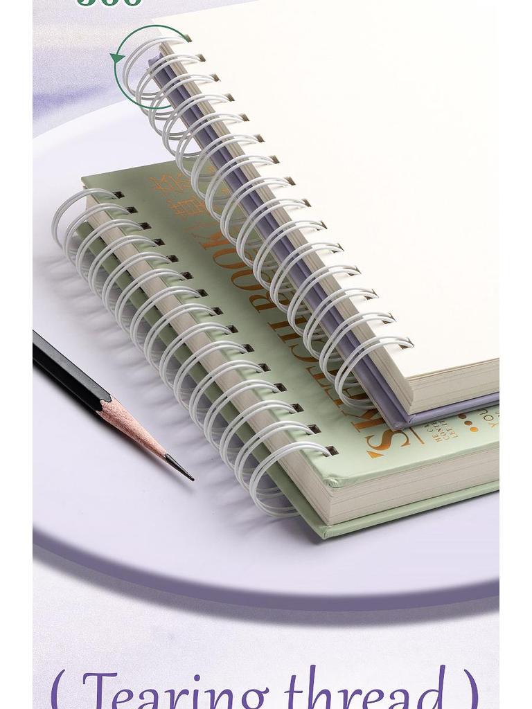 Premium Hardcover Detachable Sketchbook for Art Students with Thick Drawing Paper