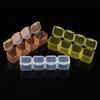 Plastic 28 Grids Empty Storage Box Nail Art Rhinestone Jewelry Beads Display Case Organize