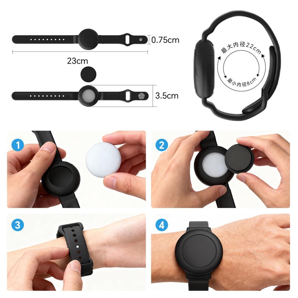 Cross-border GPS Tracker Watch for Kids and Seniors - Anti-Lost Monitoring Device