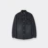 Customellow Oversized Fit Denim Shirt Black C9sam26211bkx
