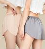 Womens Ice Silk Short Safety Shorts Under Skirt Shorts For Women Summer Loose Homewear Wide Leg Pants Women Pant Knickers Colors