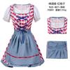 Disfraces de Carnaval de Halloween Oktoberfest Bávaro, Conjunto Completo de Pantalones con Tirantes Talla S