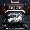 Led Zeppelin Design Postel Povlečení 1 Povlak na přikrývku + 2 Povlaky na polštář Měkké Prodyšné Domácí Lůžkoviny