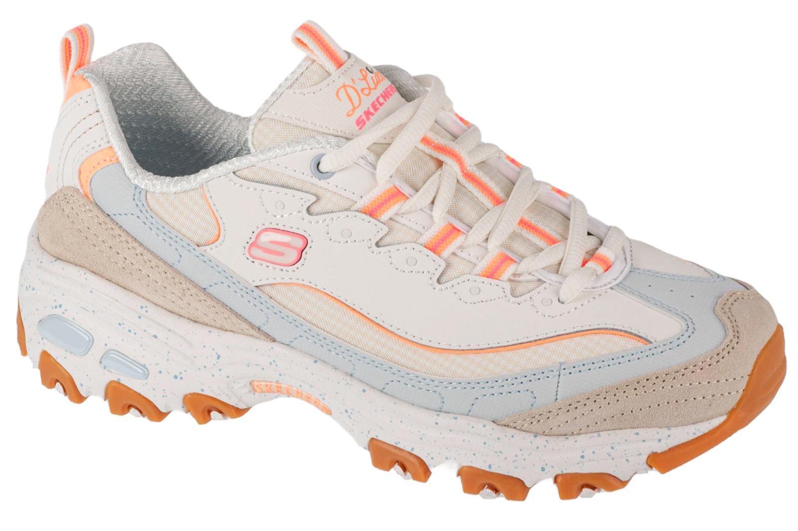 Skechers D'Lites - Viste audaci, scarpe da ginnastica beige da donna 36