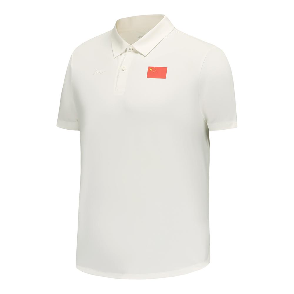 Мужские и женские поло Li Ning с воротником-поло, тонкий прямой крой APLV441-1 4XL