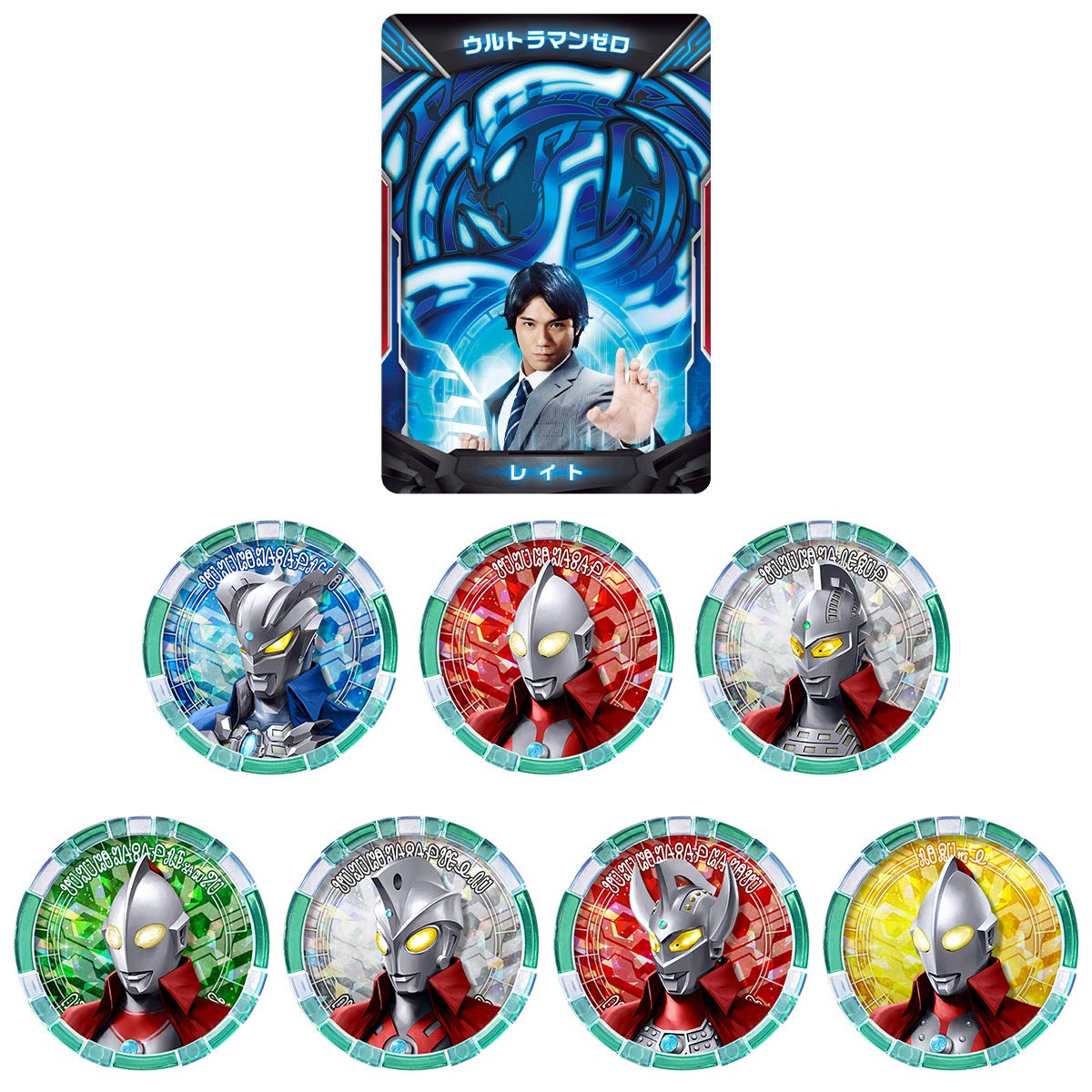 

Ultraman DX Ultra Access Card Ultra Medal SP Ultraman Zero 6 Brothers Set [Bandai] & &