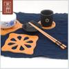 Yimuyijiang Wooden Insulation Pad and Coaster Set