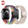 Parachute Straps for watch 11 10 Band 46mm 42mm 45mm Ultra 3 49mm 44mm 41 Braided bracelet correa iWatch Series 9 8 SE 6 7