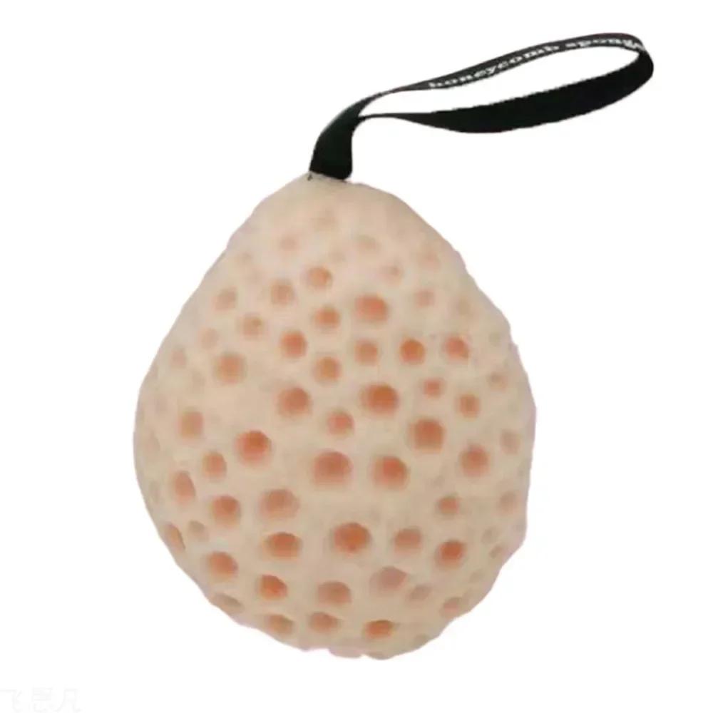 

Волшебный соты шарик для ванны скраб для тела отшелушивающая губка ультрамягкие экологически чистые аксессуары для ванной комнаты для мужчин и женщин подарок