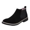 C511 men's shoes Chelsea boots thick-soled high-top leather boots autumn and winter suede leather large-size casual cotton shoes short boots men