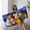 Lngshot Hip-Hop Group Beach Towel Colorful Bath Towels For Girl Microfiber Quick Dry Custom Sand Free Beach Yoga Spa Gym Pool