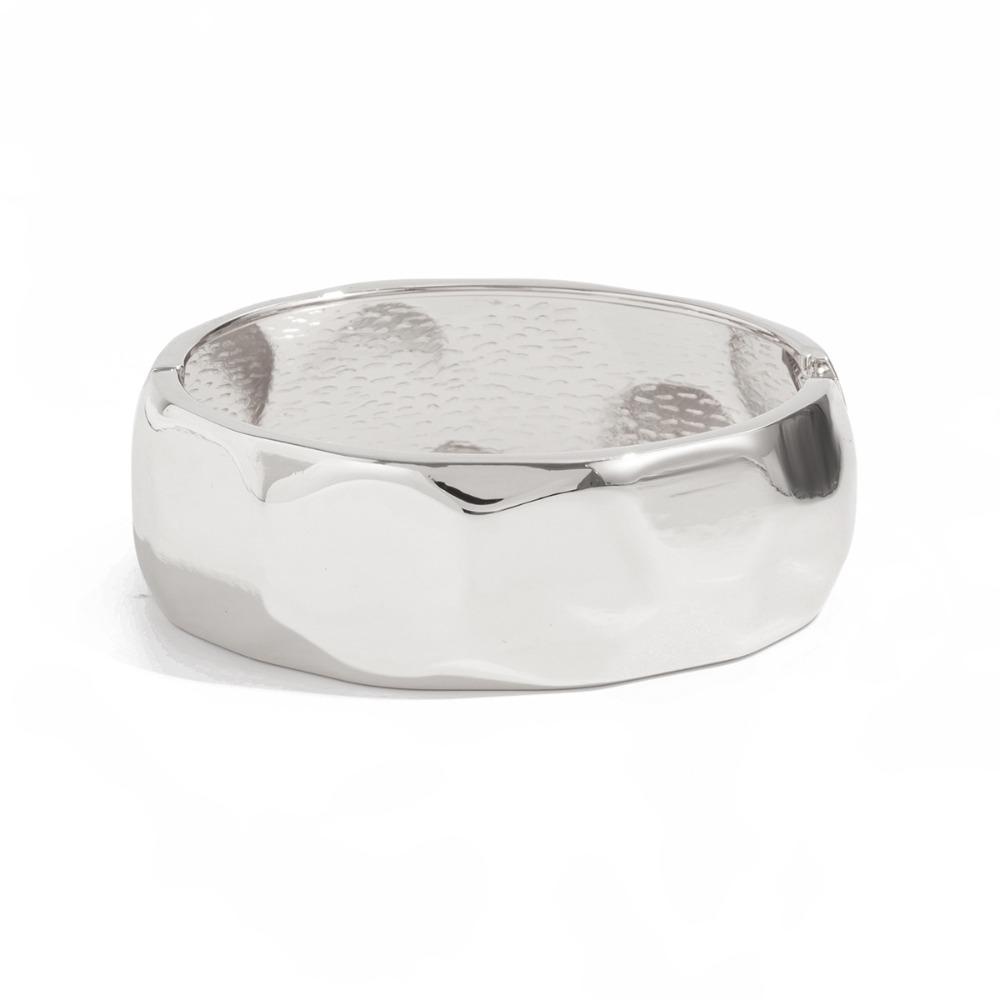 Minority Design Spring Bangles Metal Exaggerated Bracelet Cute Wide Open Bangle  Decoration