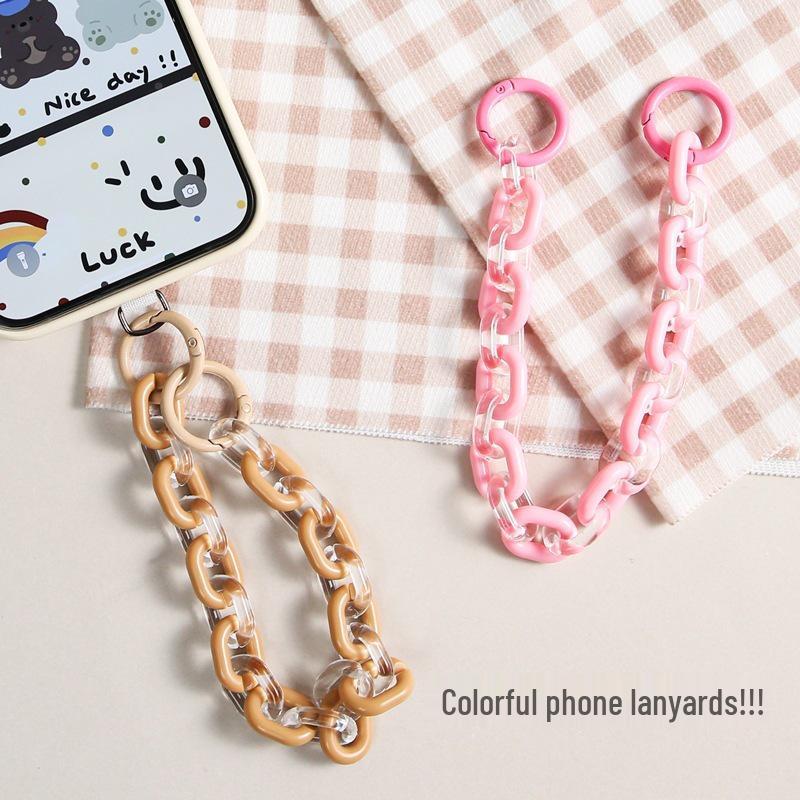 Colorful Chain Link Connector Rings for Jewelry Making and Keychains - Cute DIY Spring Clasp Pendants and Bag Accessories