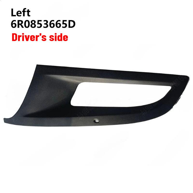 1 Stück/1 Paar Stoßstangen-Nebelscheinwerferabdeckung Nebelscheinwerfergrill Für VW Polo 6R MK5 2009 2011 2012 2013 2014 2015 6R0853665D 6R0853666D