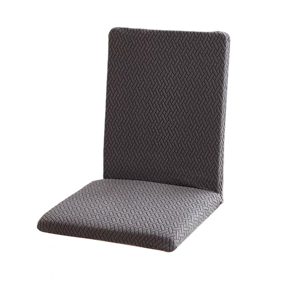 Dining Chair Cover Stretchy Jacquard Chair Cover with Seat Cushion Removable Washable Slipcover Chair Protector for Home
