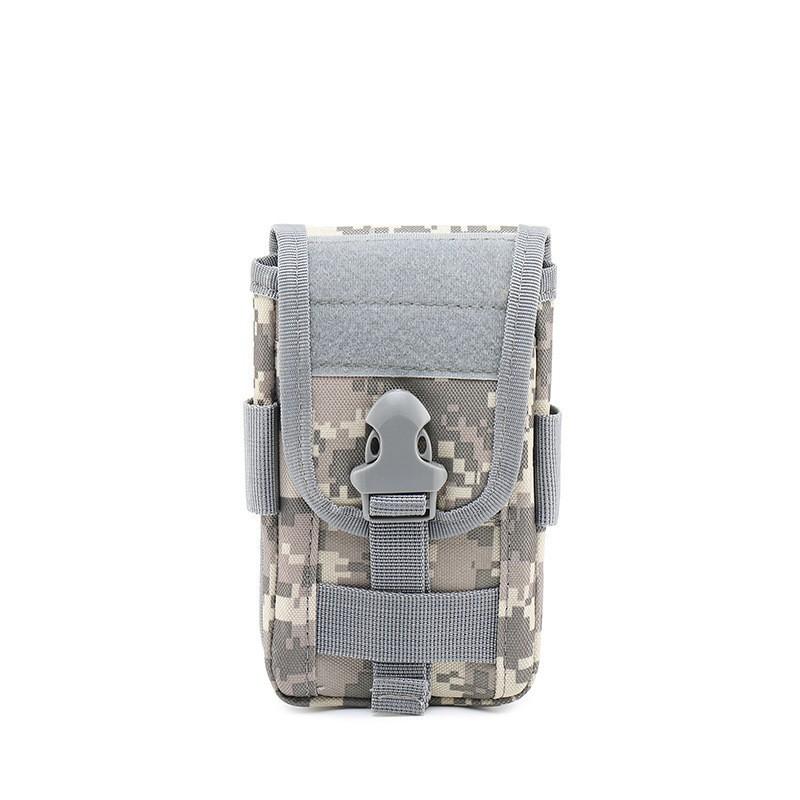 Molle Functional Mobile Phone Bag Large Capacity Outdoor Military Camouflage ID