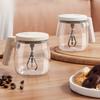Automatischer Mischbecher aus Glas, Elektrischer Mischbecher, Selbstmischender Kaffeebecher