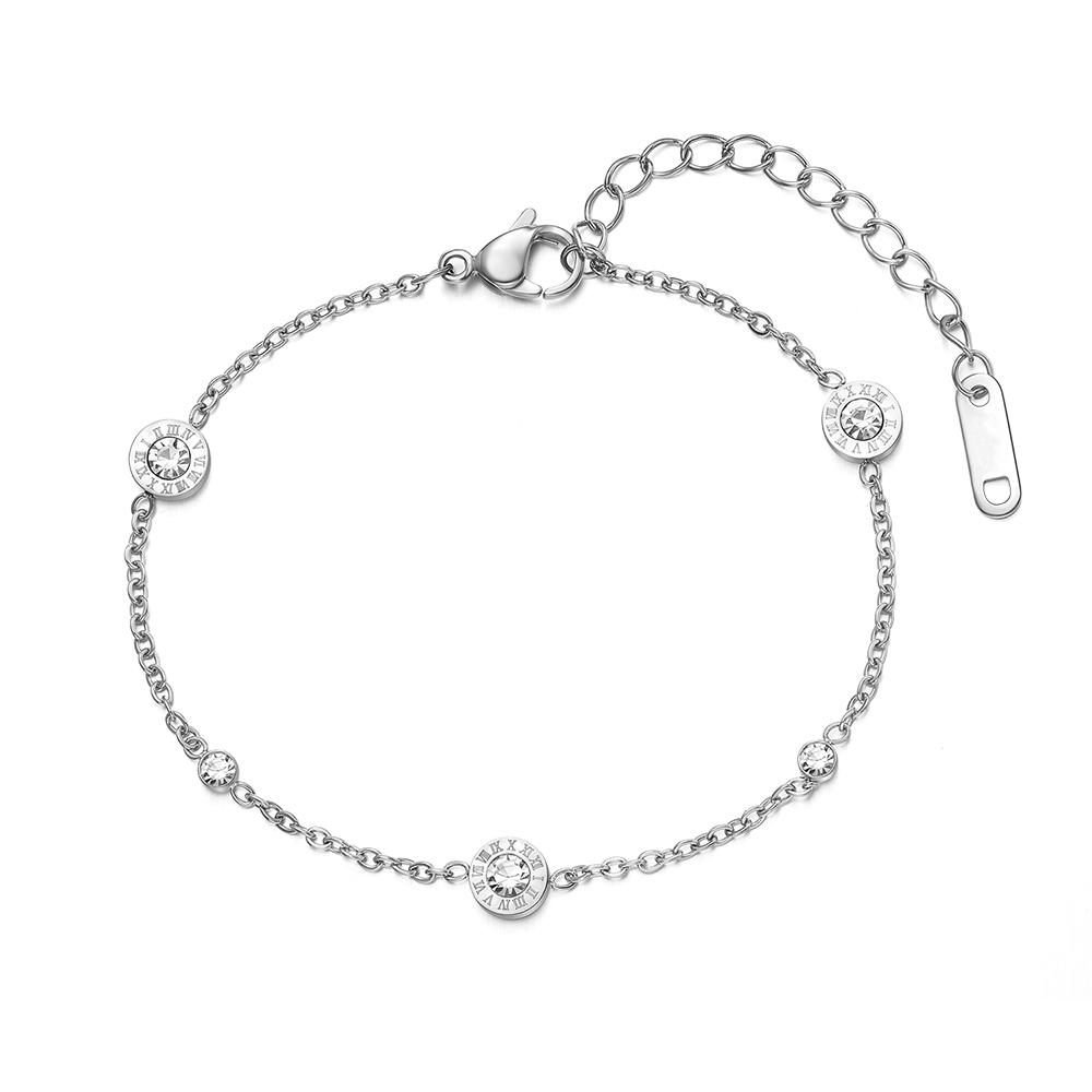 Julius1 Surgical Steel Point Roman Bracelet Jsb-003