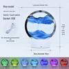 3D Quicksand Hourglass Night Light: Dynamic Atmosphere Lamp for Home, Bedroom, and Desktop Decoration - Ideal Holiday Gift