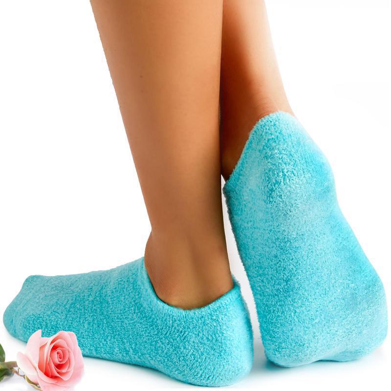 Moisturizing Gel Silicone Foot Care Socks Q918