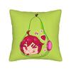 Soft Pearto Creative Kasane Teto Expression Pillowcase Polyester Cushion Cover Gift Funny Pear Pillow Case Cover Home Square
