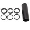 7PCS Bike Headset Spacers Aluminum Alloy 28.6mm Front Fork Washer Bike Handlebar Stem Spacer for