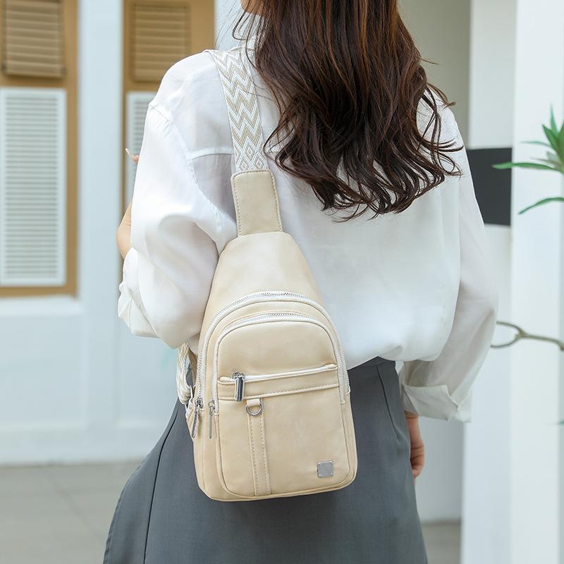 

Высококлассная модная нагрудная сумка женская новая простая и универсальная наплечная сумка-мессенджер сумка для спорта и отдыха на открытом воздухе