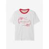 Cc Collect. Ringer Print Tee C262psm059