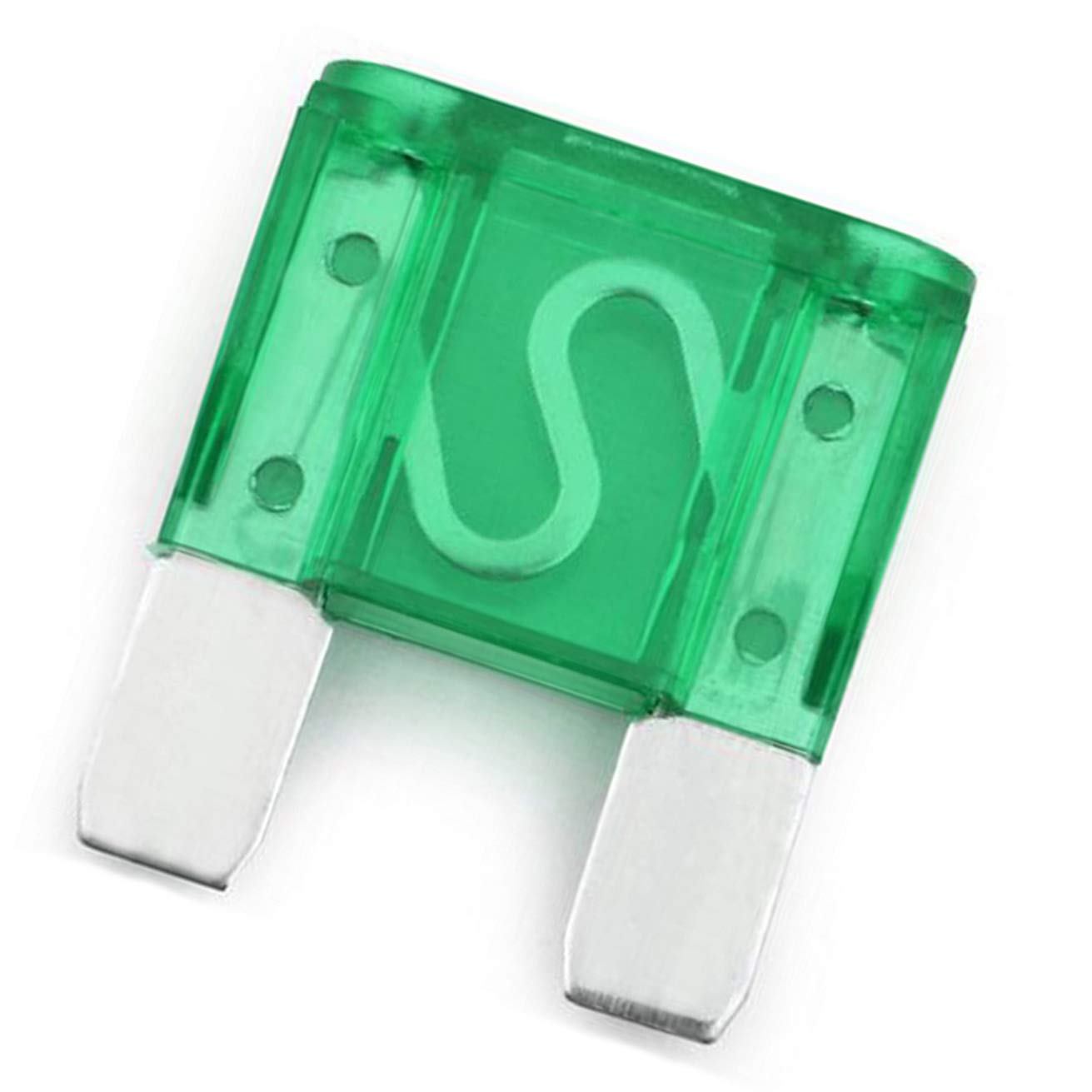 20pcs Car Maxi Flat Fuse Large Size 30A, Replacement for