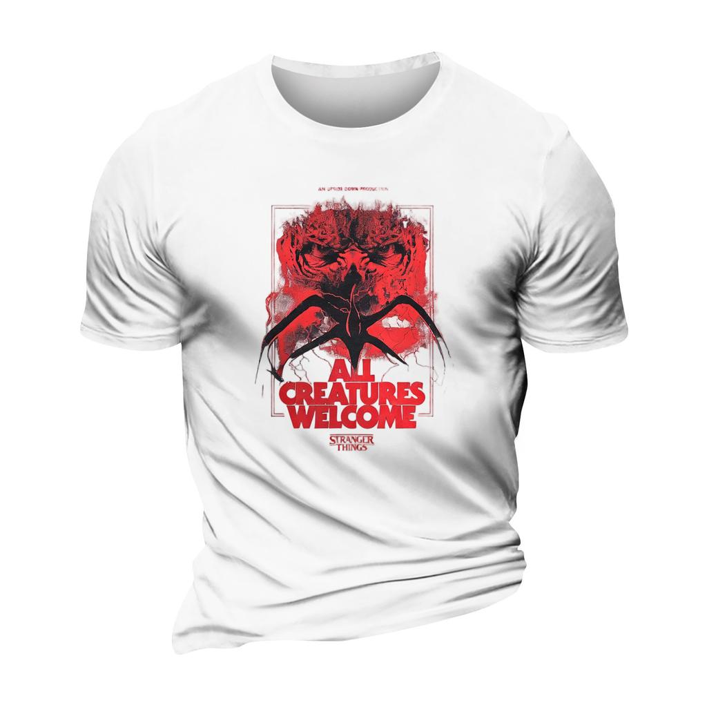 Men's T-shirt With Film-inspired Print