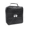 ABCD1 Car Trunk Leather Storage Bag NEV EV Charging Organizer Box For VW Golf Polo Tiguan Touran Jetta Passat CC T5 GTI Magotan Arteon