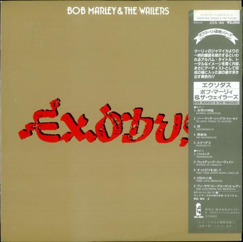 

Виниловая пластинка БОБ МАРЛИ THE WAILERS Exodus 20S86 ISLAND 1982 Япония Obi Регги Ска Даб Б/у