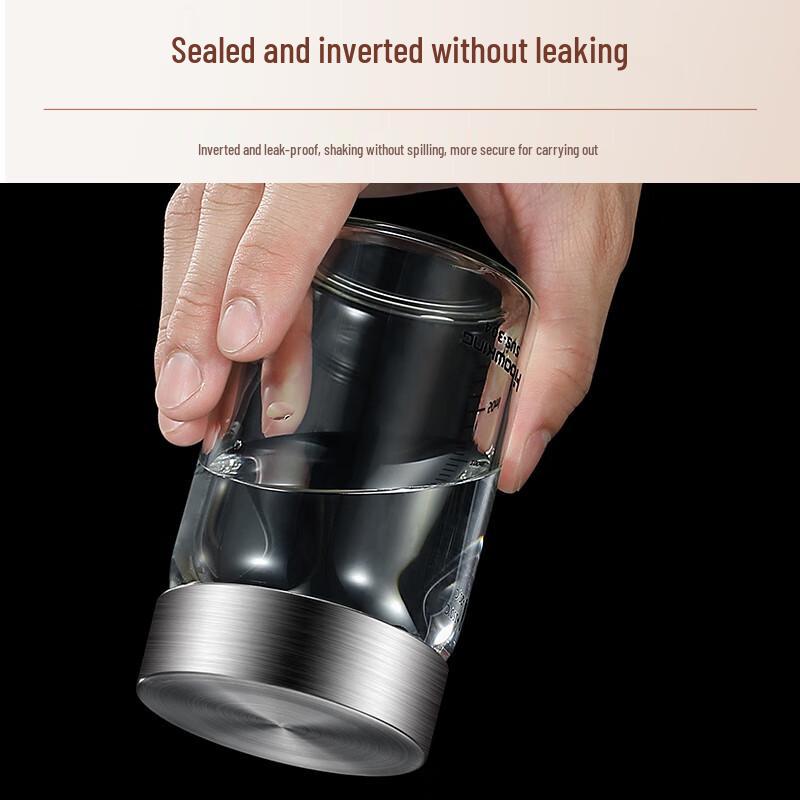 High-Temperature Resistant Glass Jars with Spoon