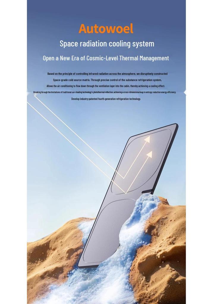 Triple-Layer Car Sunshade: Activated Carbon, UV Protection, Heat Insulation, Light Blocker, Summer Sun Umbrella Curtain.