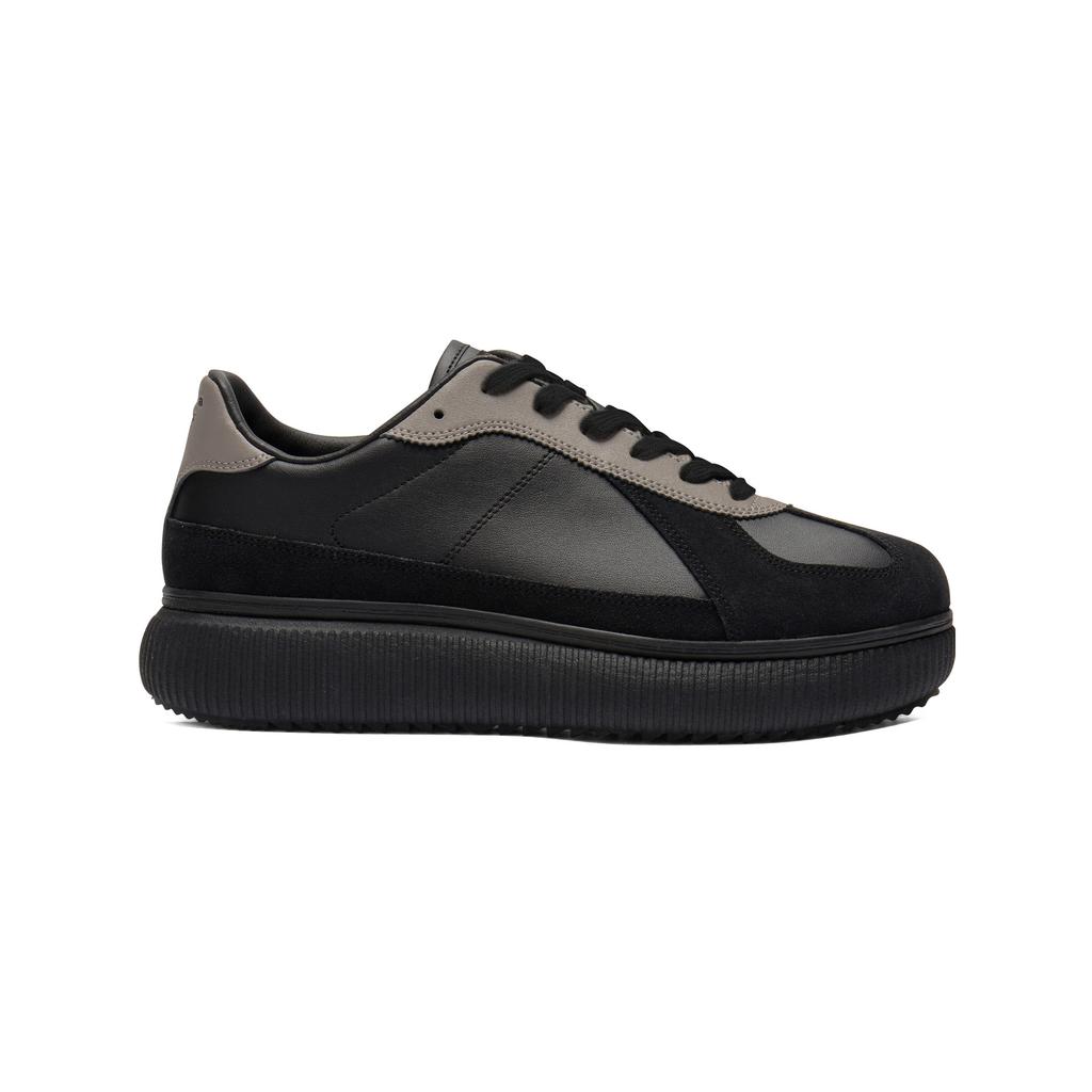 ONITSUKA TIGER Delecity Fashion Versatile Wear-Resistant Height Increasing Low-Top Casual Shoes Unisex Sneaker Black Gray 1183B874-001